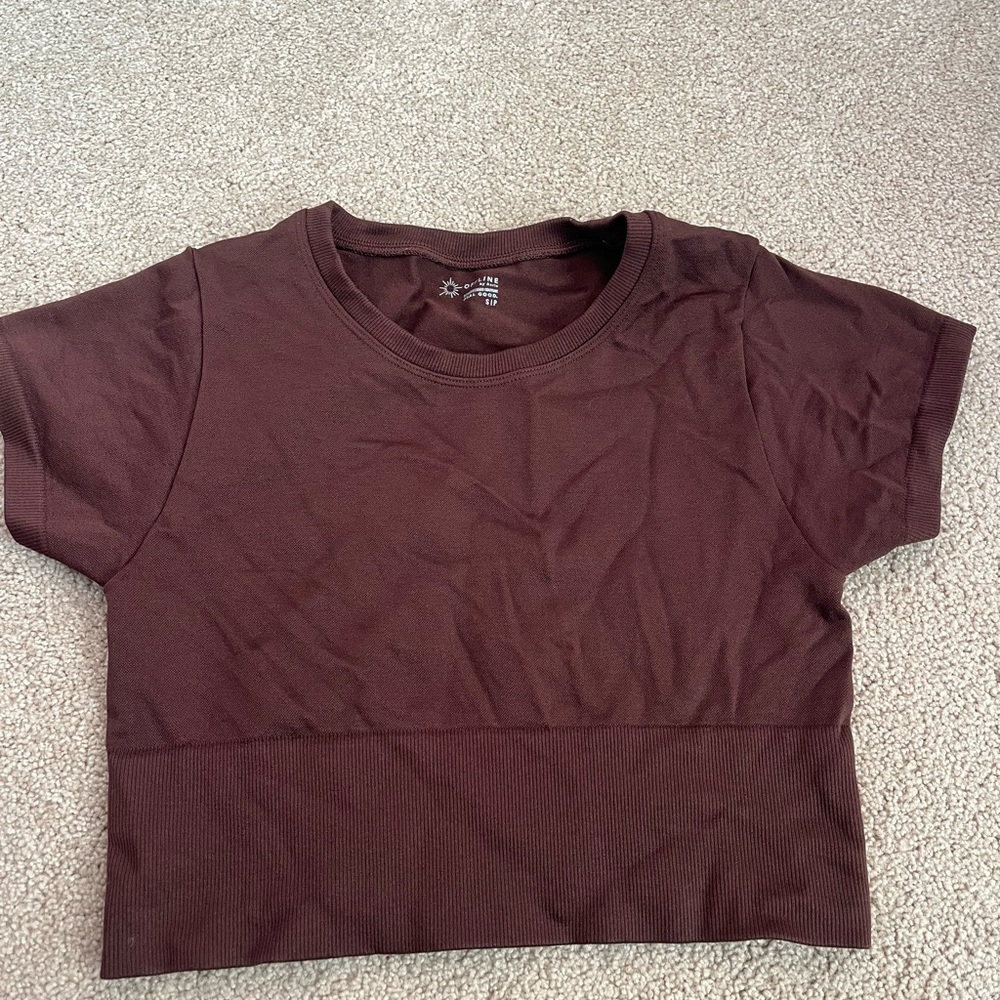 OFFLINE Cropped Workout Top